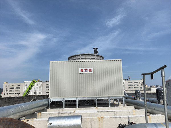 方形横流冷却塔